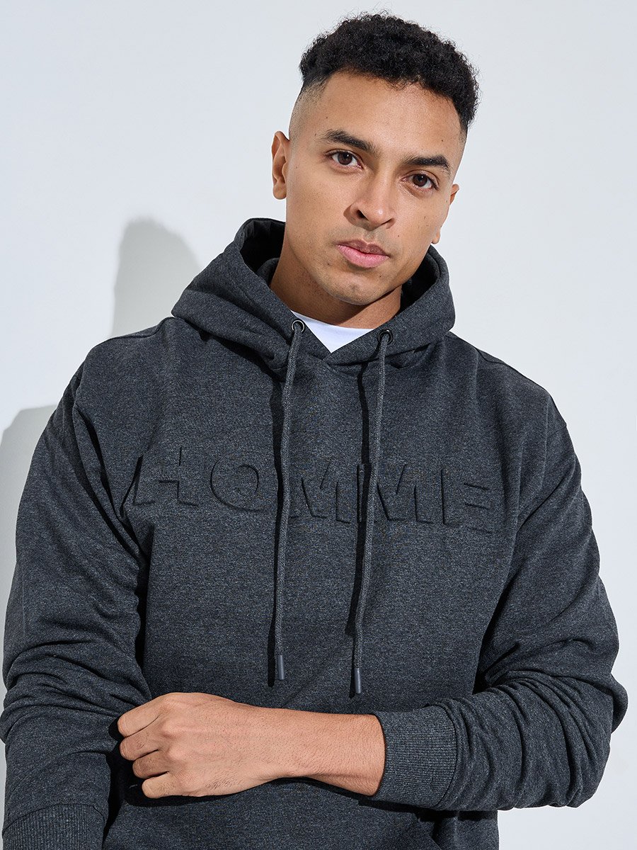 Eco Earth Relaxed Fit Embossed Fleece Sweatshirt