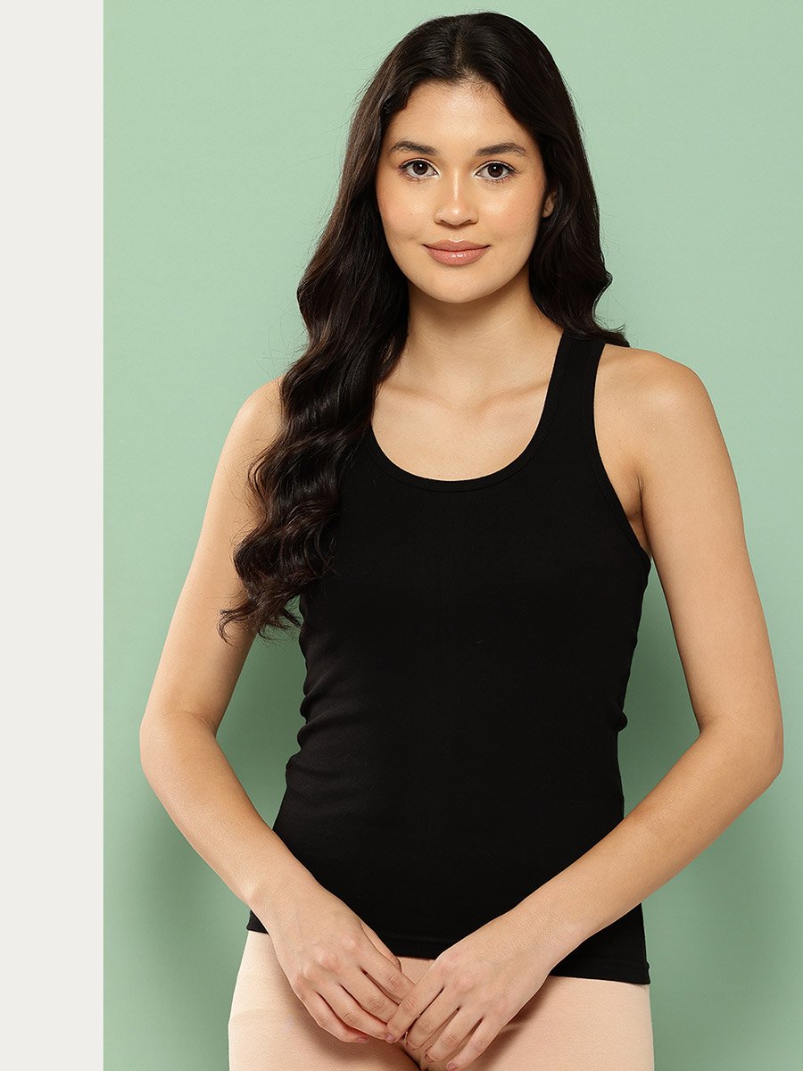 Pack of 2 - Solid Non Padded Cotton Camisole