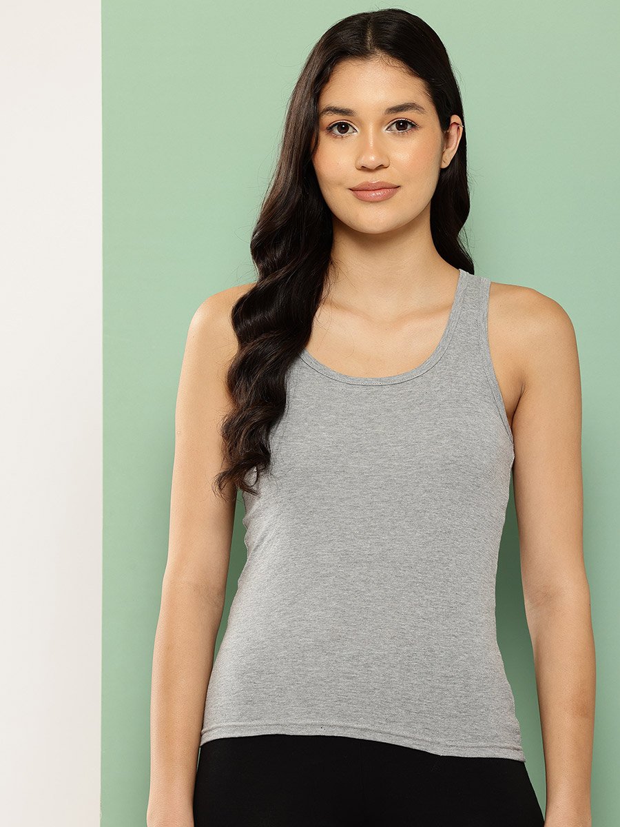 Pack of 2 - Solid Non Padded Cotton Camisole