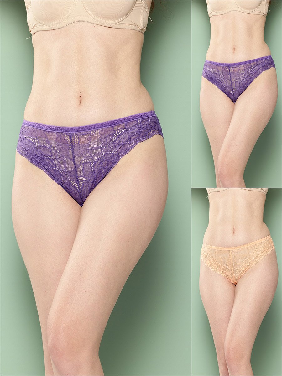 Pack of 2 - Full Lace Bikini