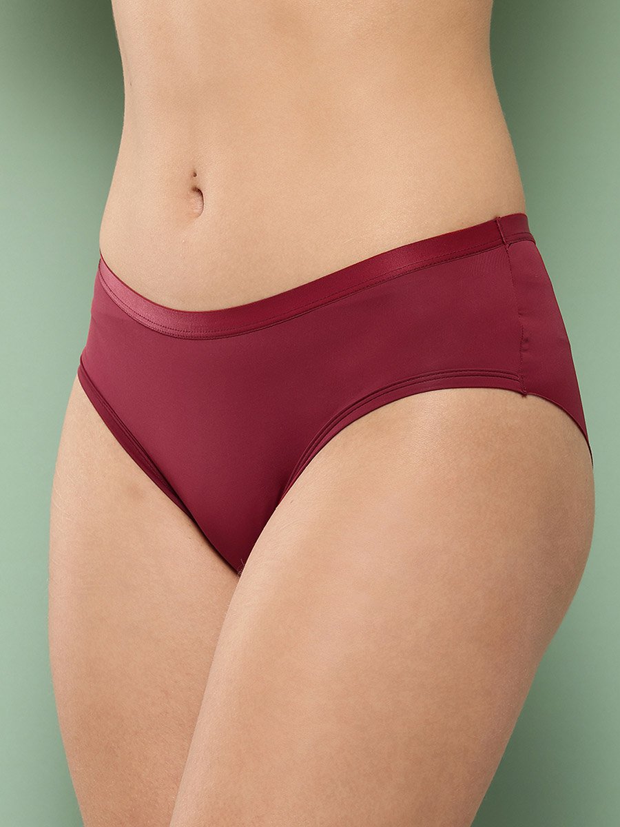Pack of 2 - Solid Hipster Briefs