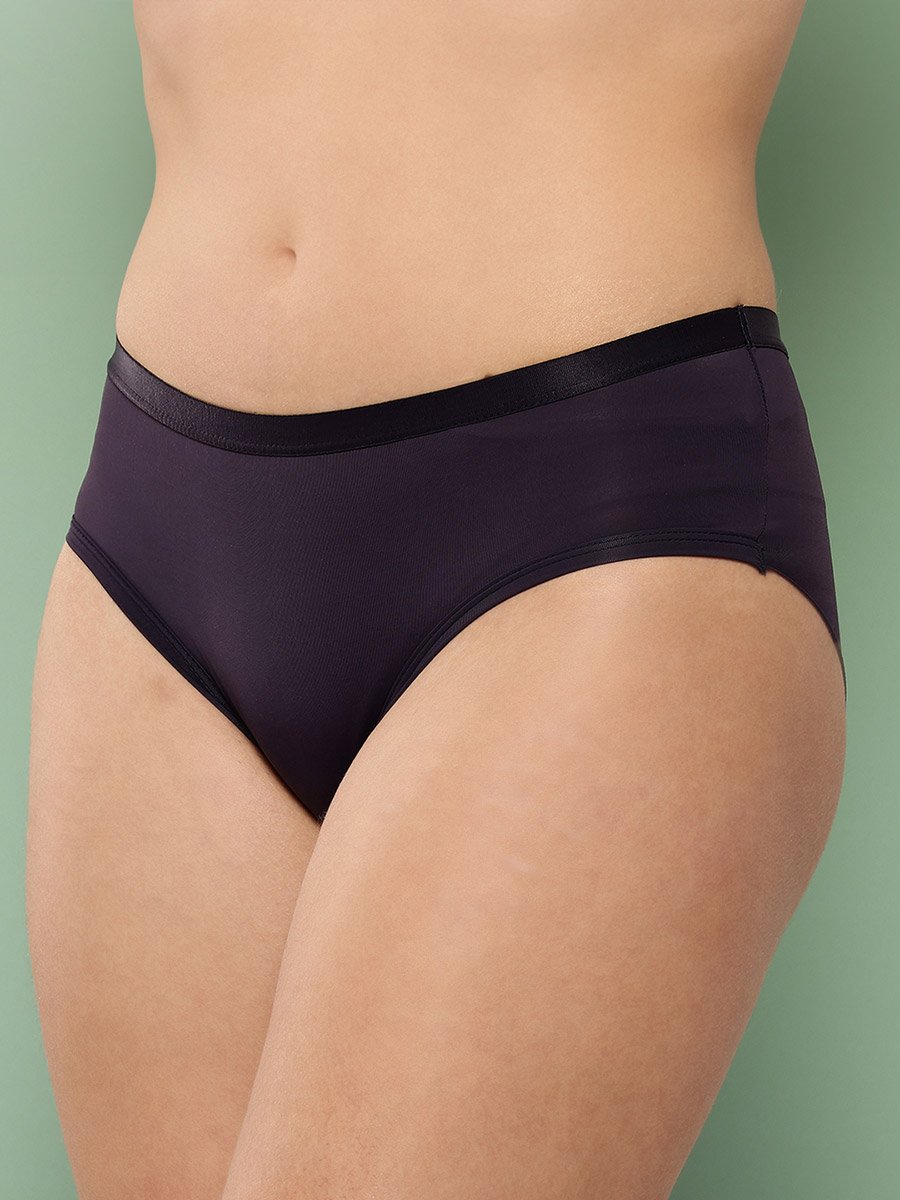Pack of 2 - Solid Hipster Briefs