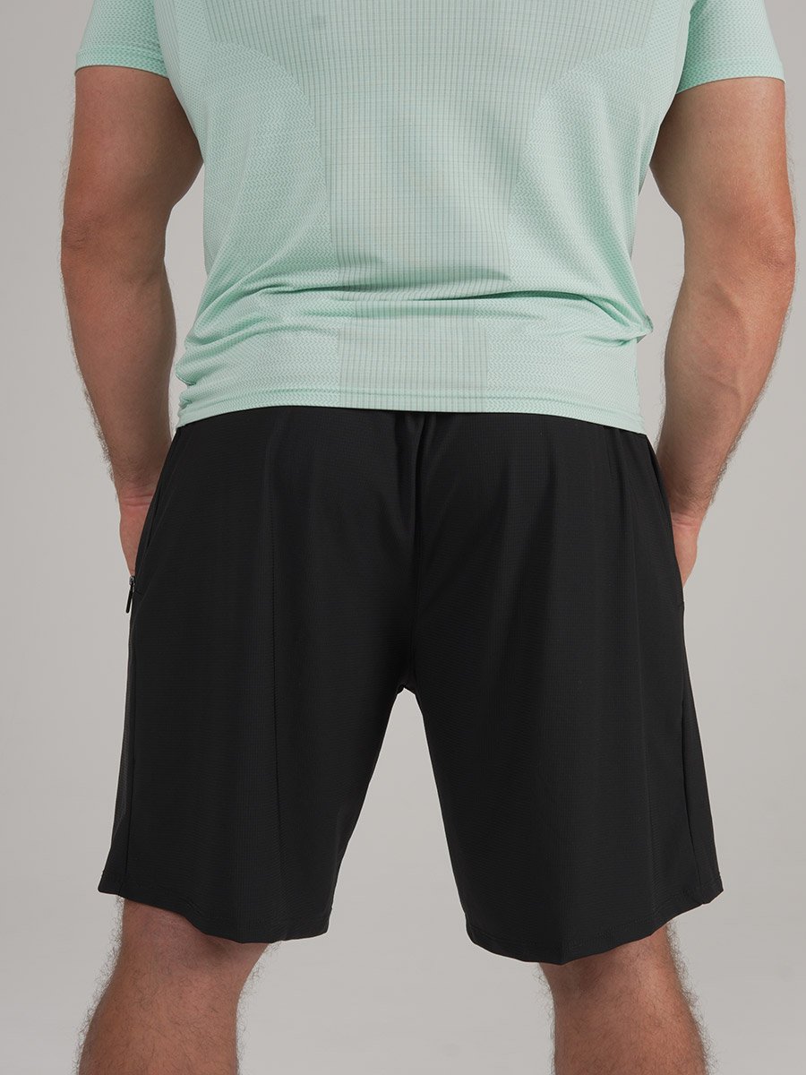 Men Pulse Active Shorts with Zip Pocket