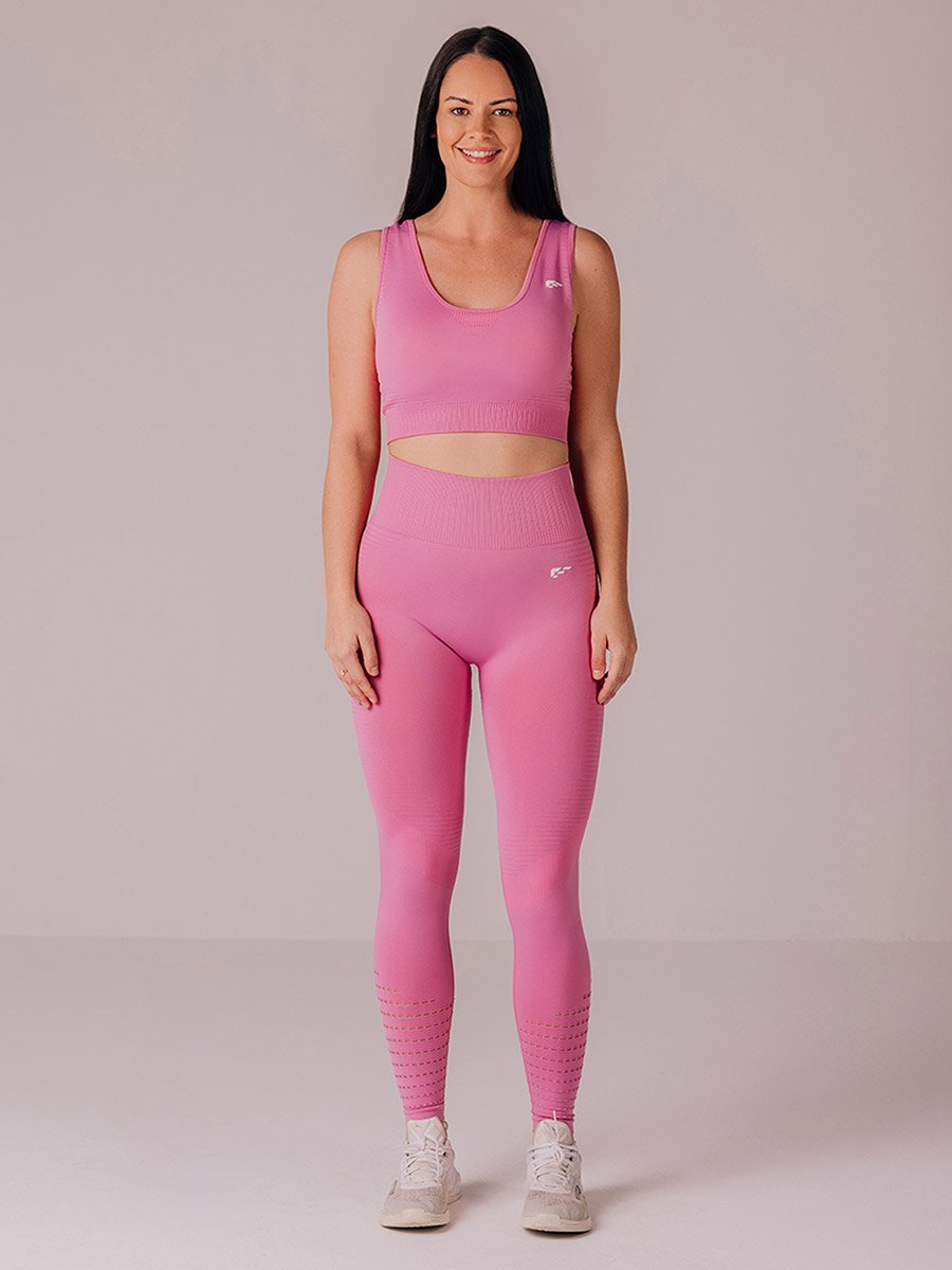 Pink Balance Seamless Sports Bra