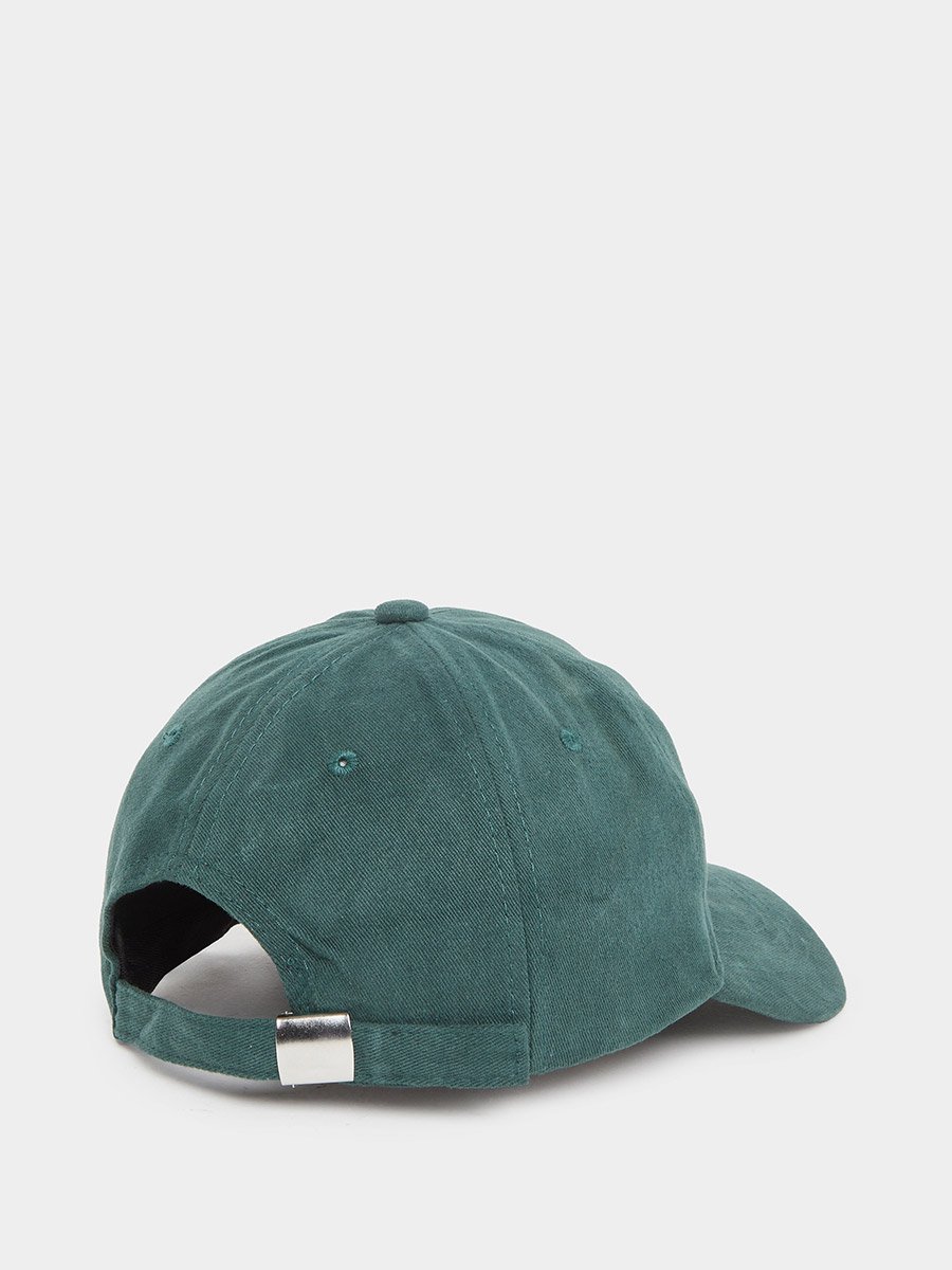 Embroidered Slogan Cap