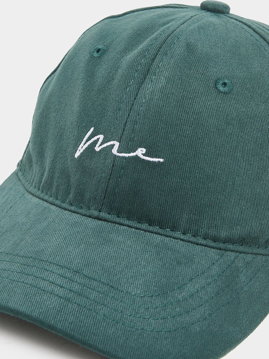 Embroidered Slogan Cap