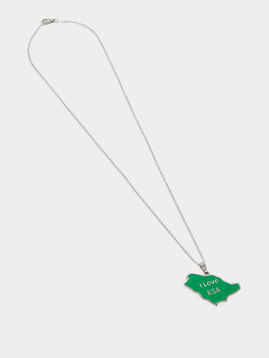 I Love KSA Necklace