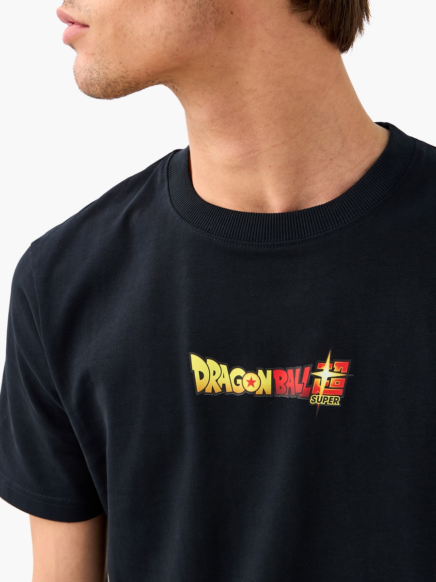 Dragon Ball Z Print Crew Neck T-Shirt