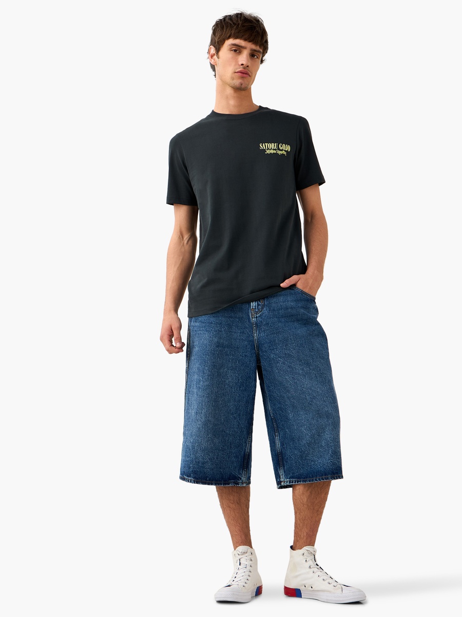 Satoru Goju Print Crew Neck T-Shirt