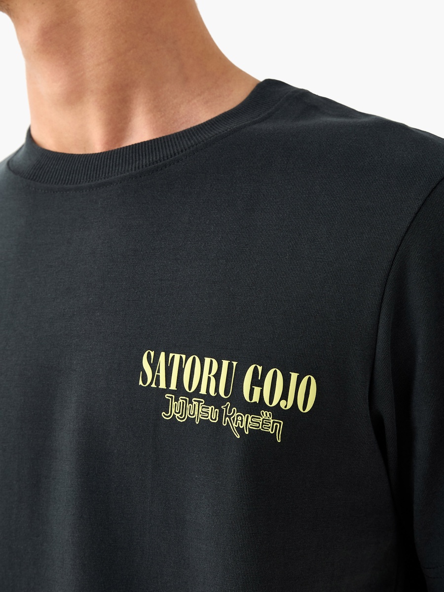 Satoru Goju Print Crew Neck T-Shirt