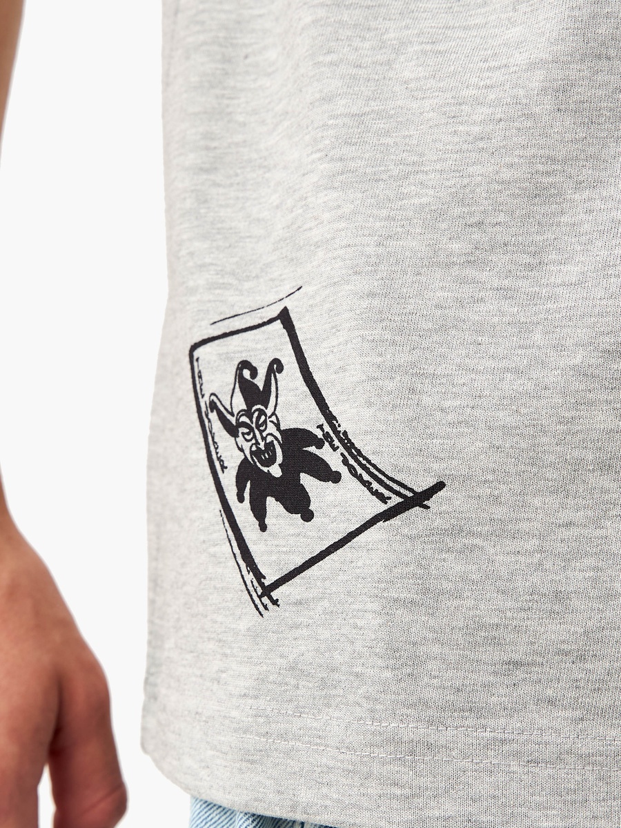 The Joker Print Crew Neck T-Shirt