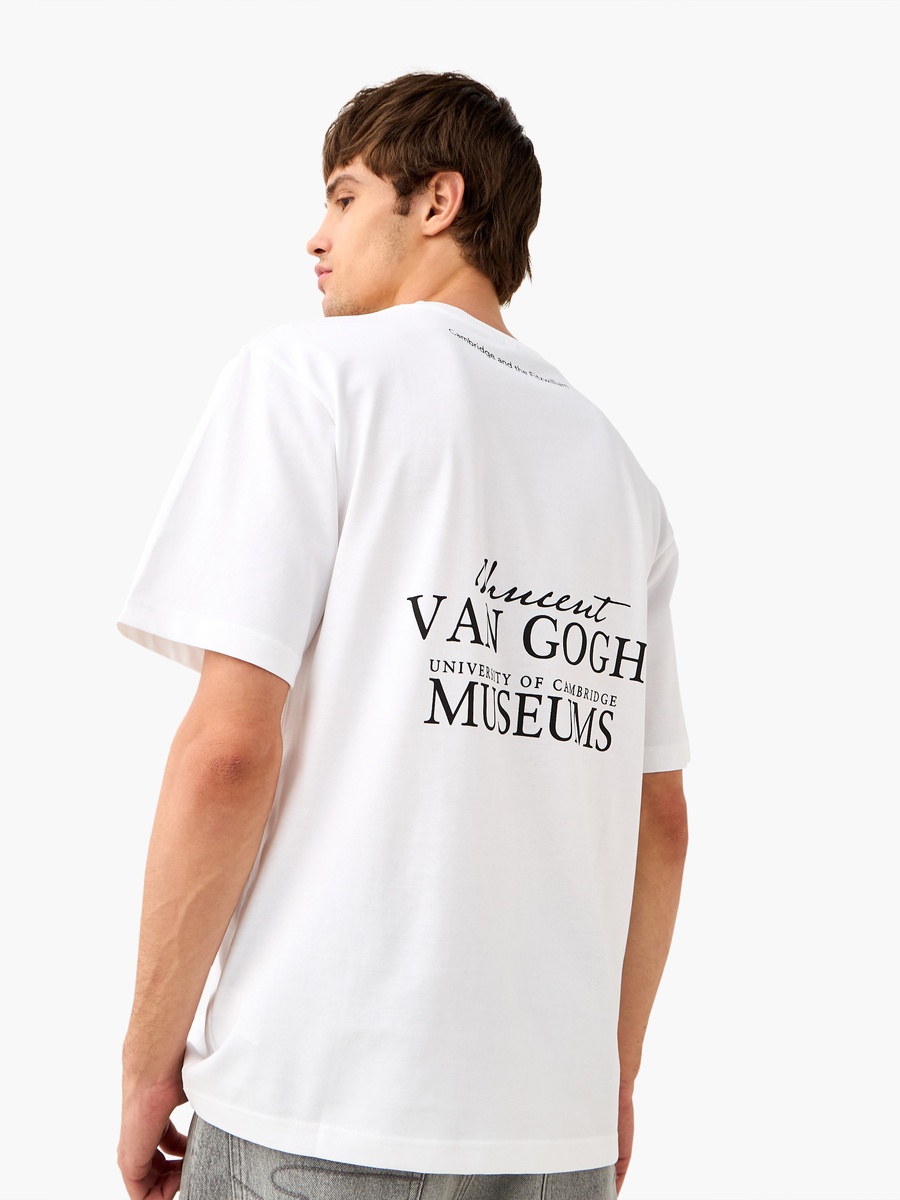 Graphic Print T-Shirt with Crew Neck
