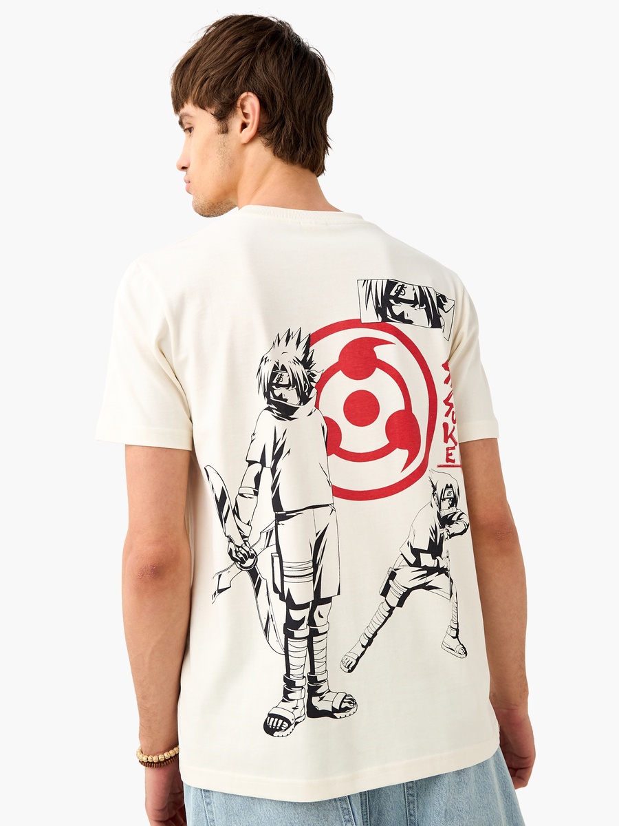 Kakashi Print Crew Neck T-Shirt