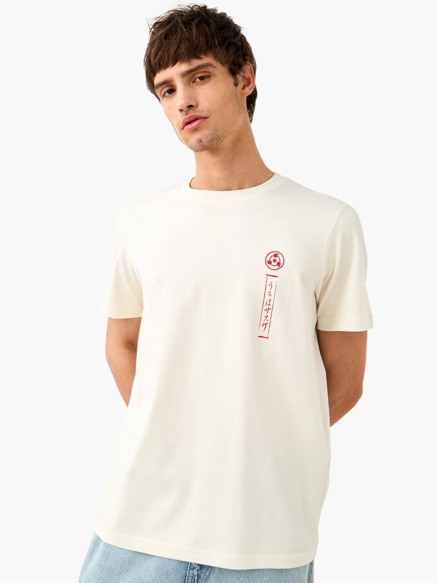 Kakashi Print Crew Neck T-Shirt