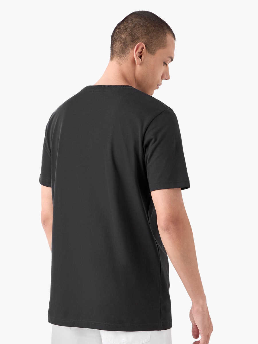 Graphic Print T-Shirt with Crew Neck