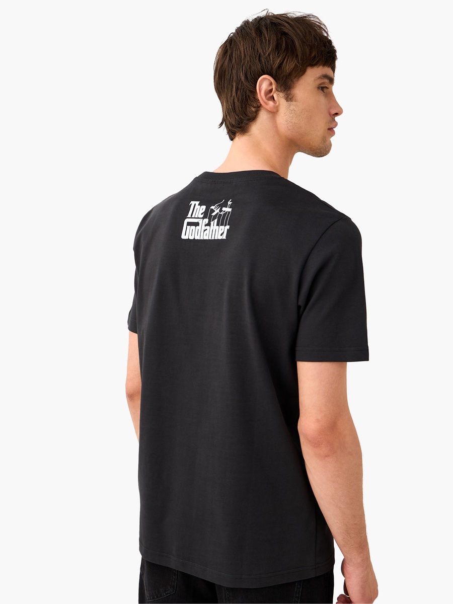 The Godfather Print Crew Neck T-Shirt