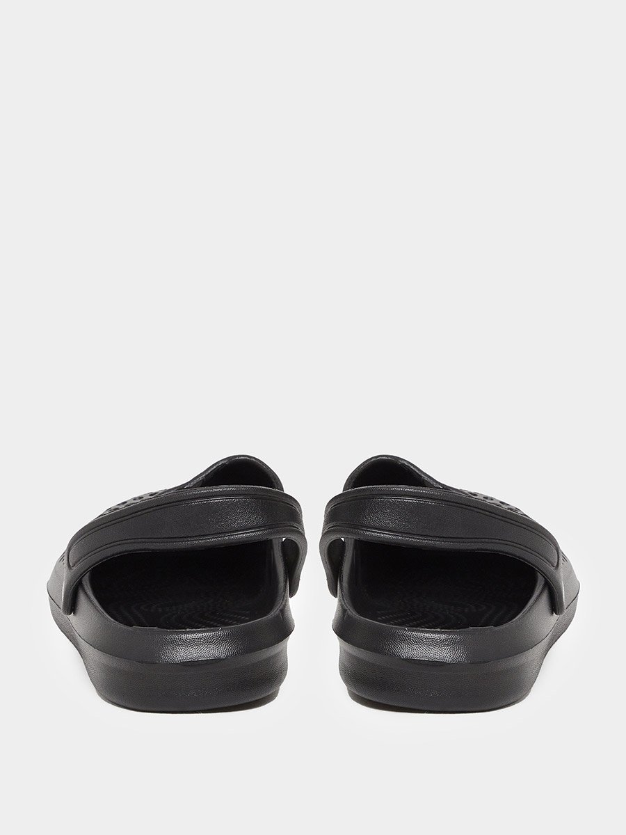 Solid Slip-On Heel Strap Clogs