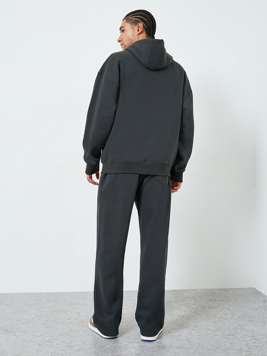 Men Oversized Hooded Jacket and Joggers Co-Ords