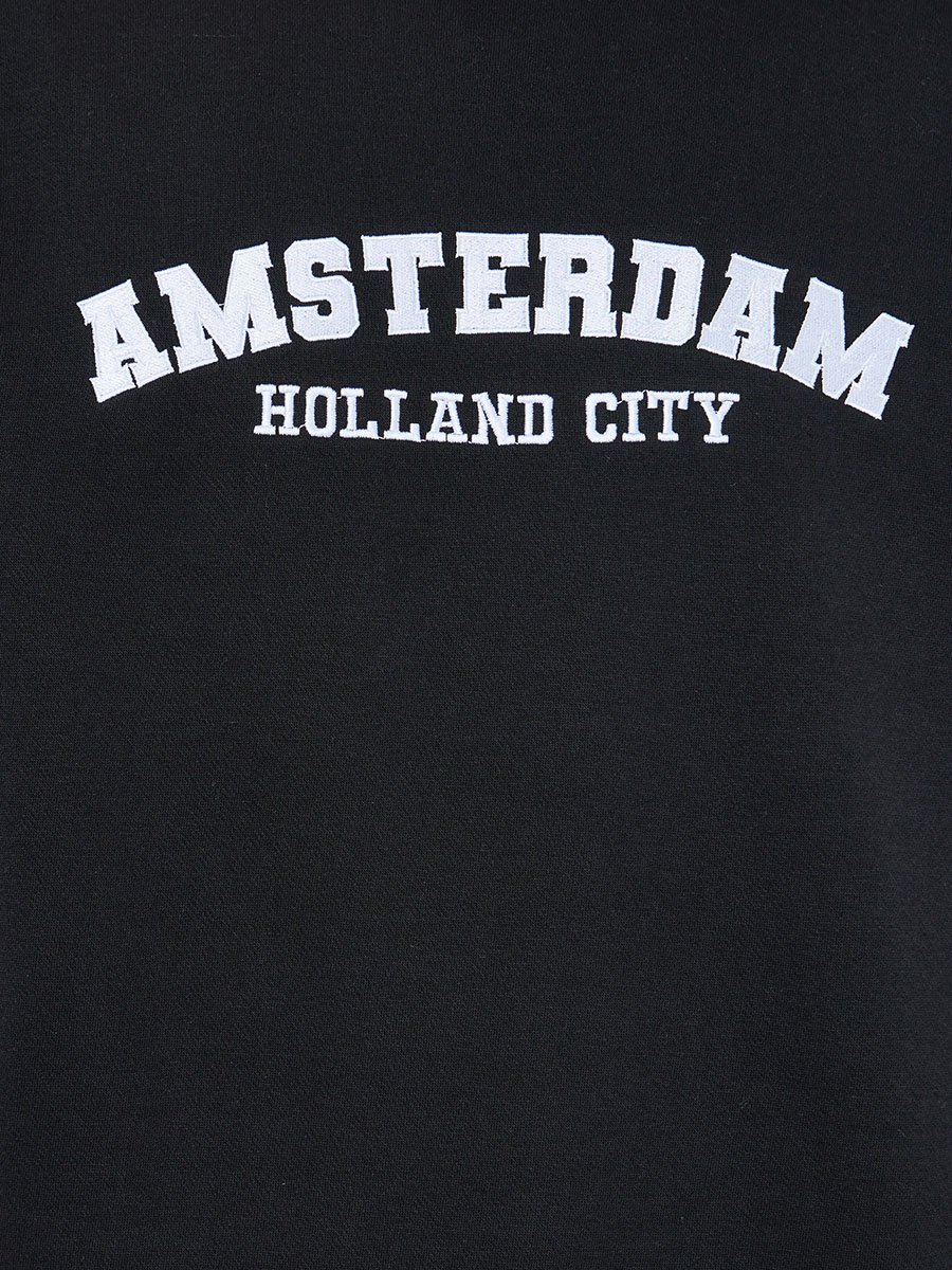 Men Boxy Printed Sweatshirt and Joggers Co_Ords