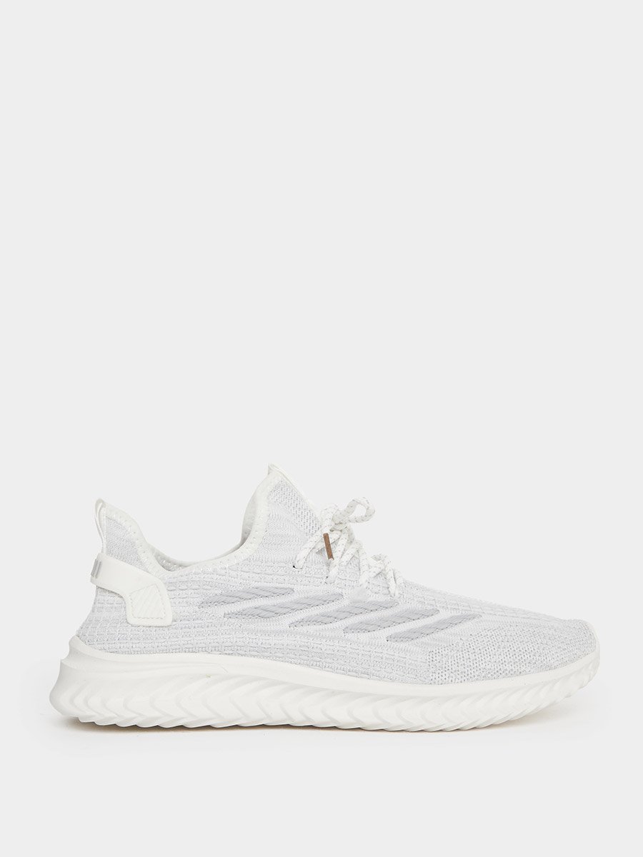 Textured Lace Up Sneakers