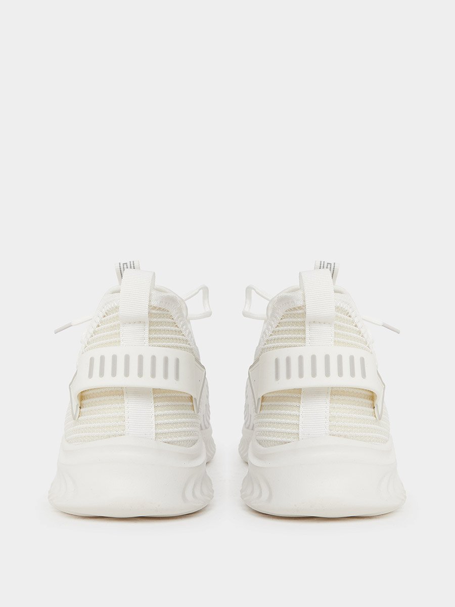 Textured Lace Up Sneakers