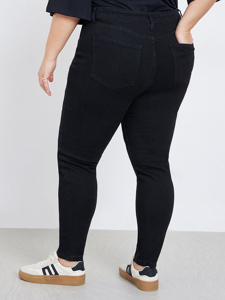 Plus Size High Rise Skinny Jeans