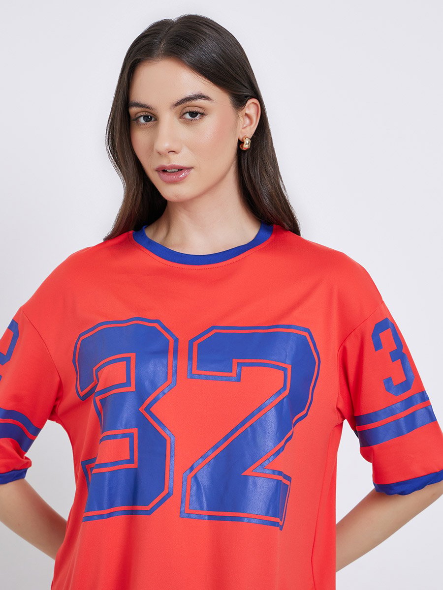 Graphic Print Oversized T-Shirt