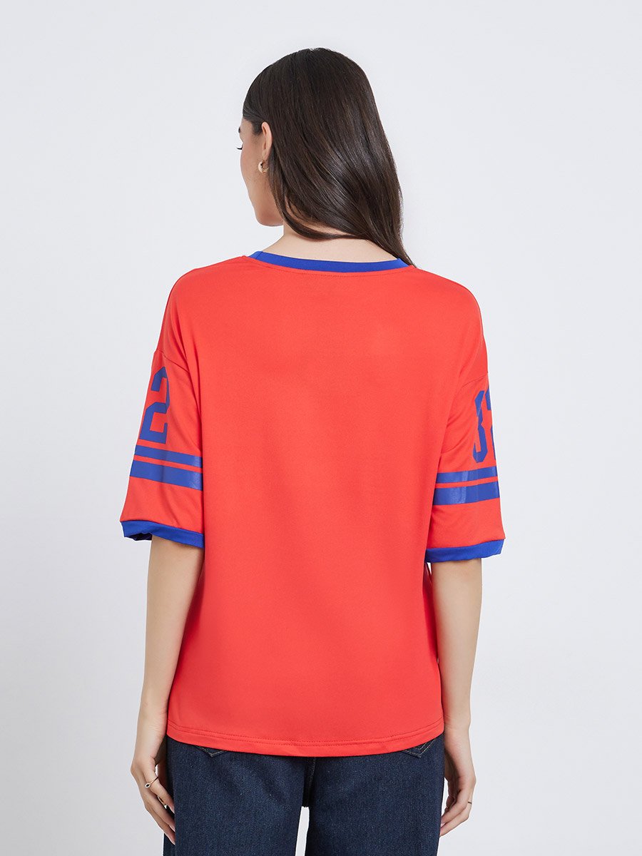 Graphic Print Oversized T-Shirt