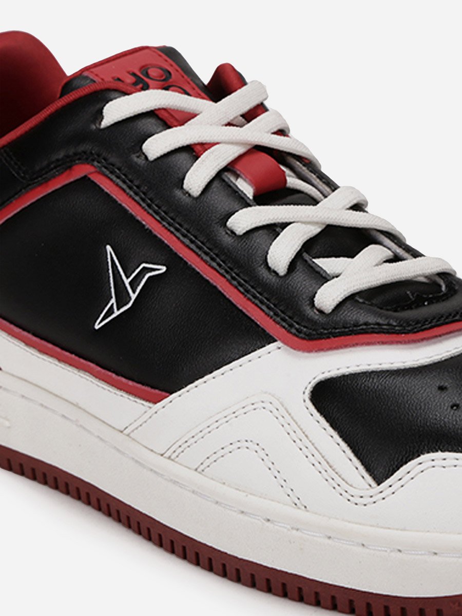 Men Color Block Lace Up Sneakers