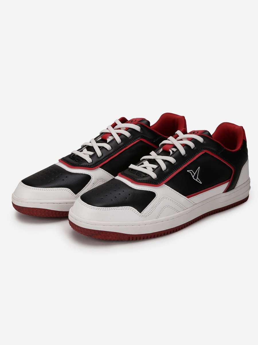 Men Color Block Lace Up Sneakers