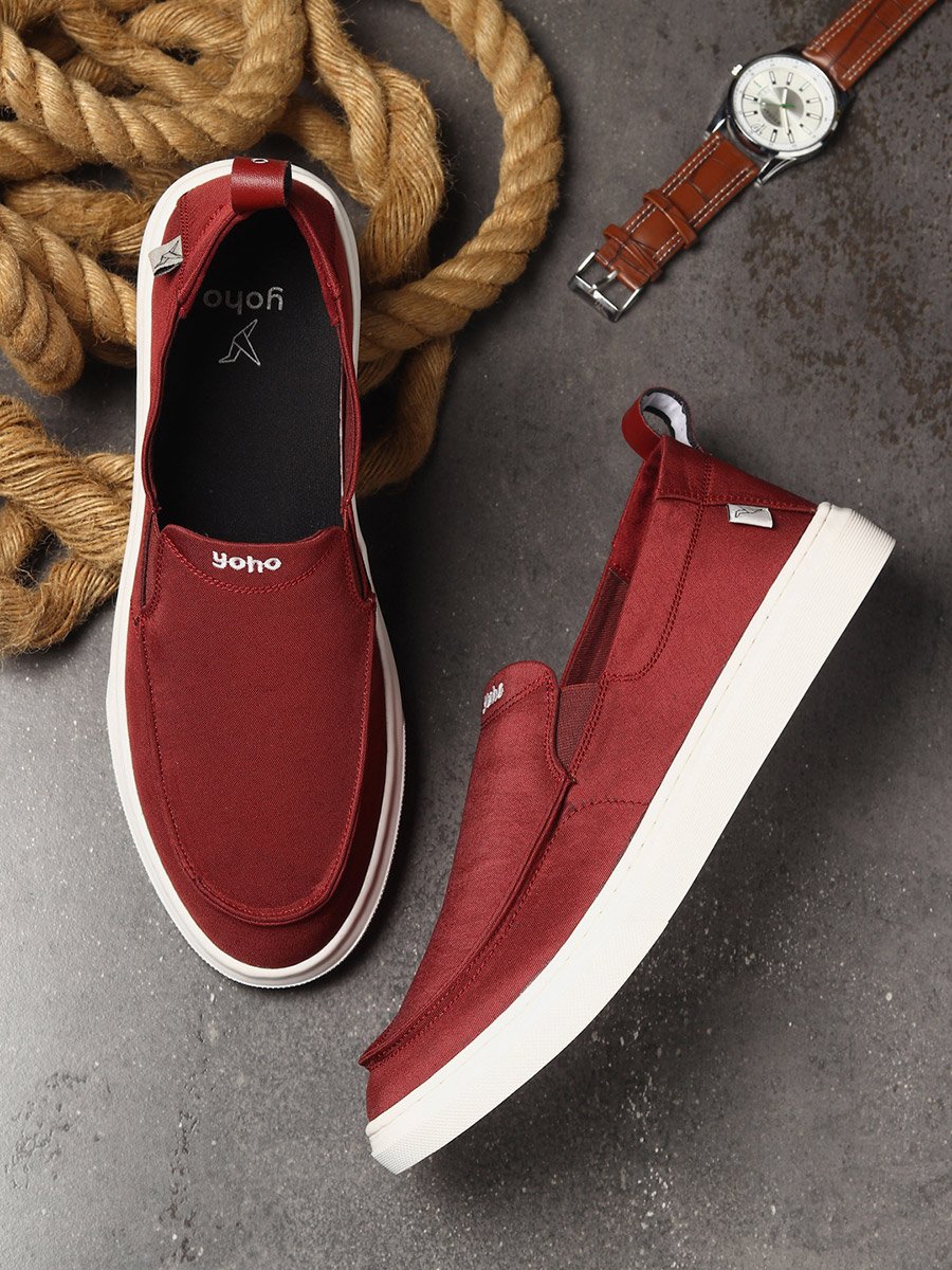 Men Kite Breathable Slip-On Sneakers