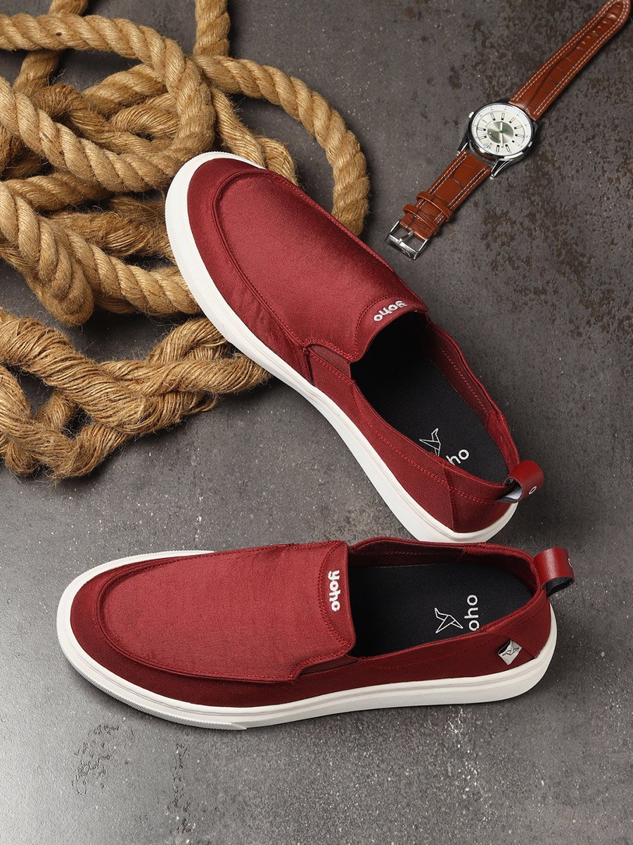 Men Kite Breathable Slip-On Sneakers