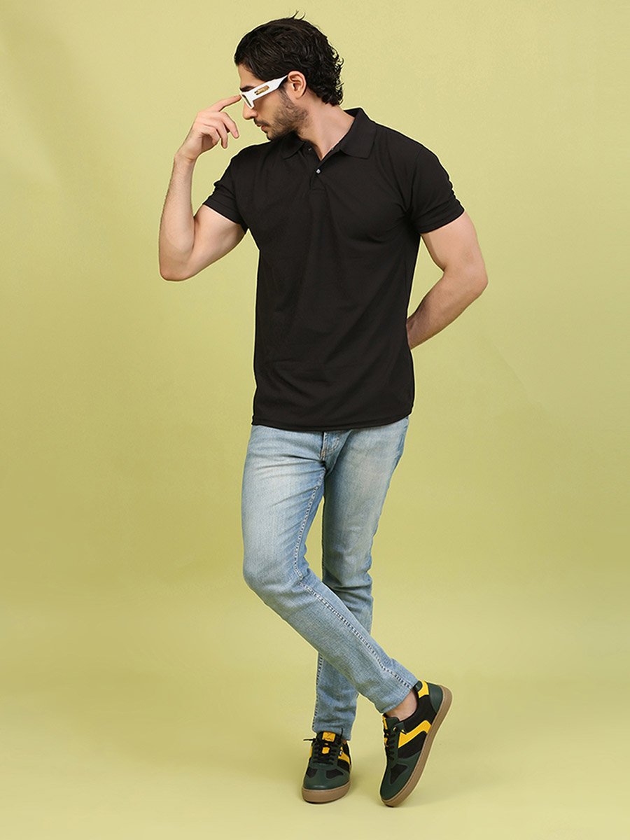 Men Stride Color Block Stretch Lace Sneakers