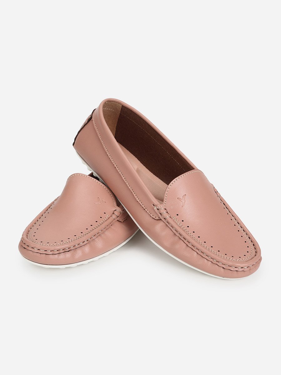 Pink Bliss Slip On Cushioned Loafers