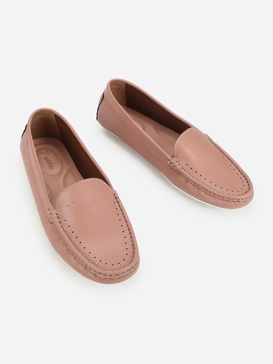 Pink Bliss Slip On Cushioned Loafers