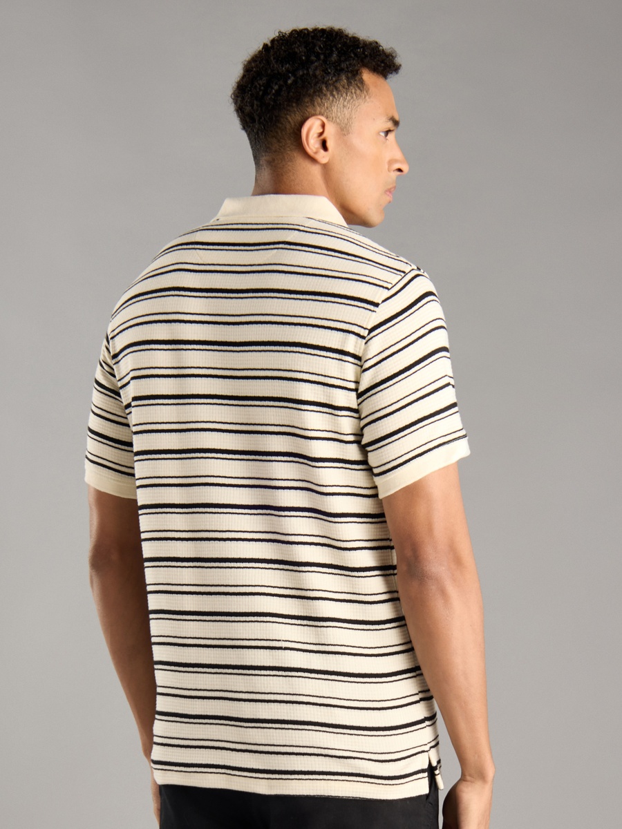 Striped Polo T-Shirt