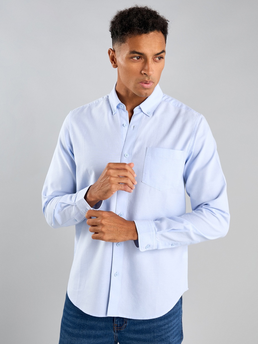 Oxford Shirt with Chest Pocket