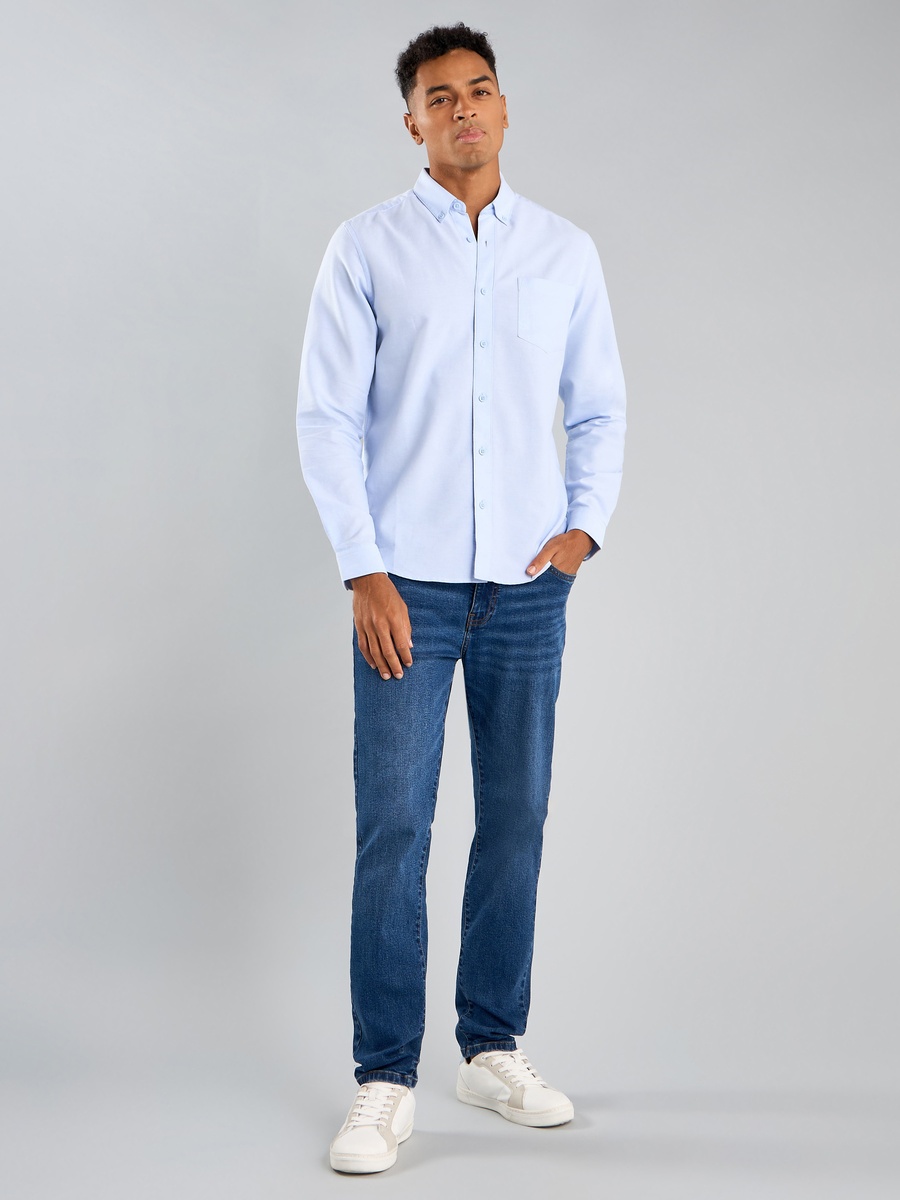 Oxford Shirt with Chest Pocket