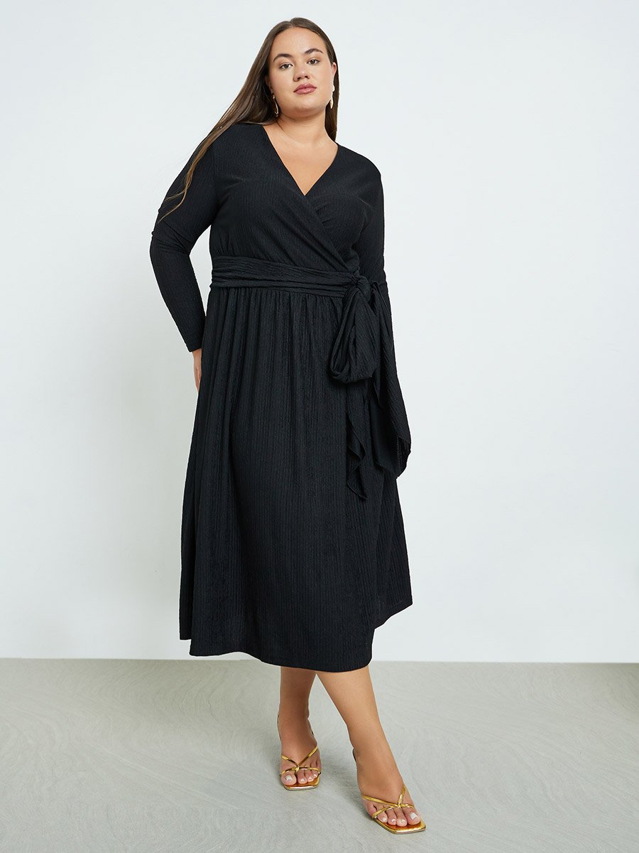 double zero midi dress Black Round Neck Sleeveless Side Slit Midi Dress *FINAL SALE* – SSYS