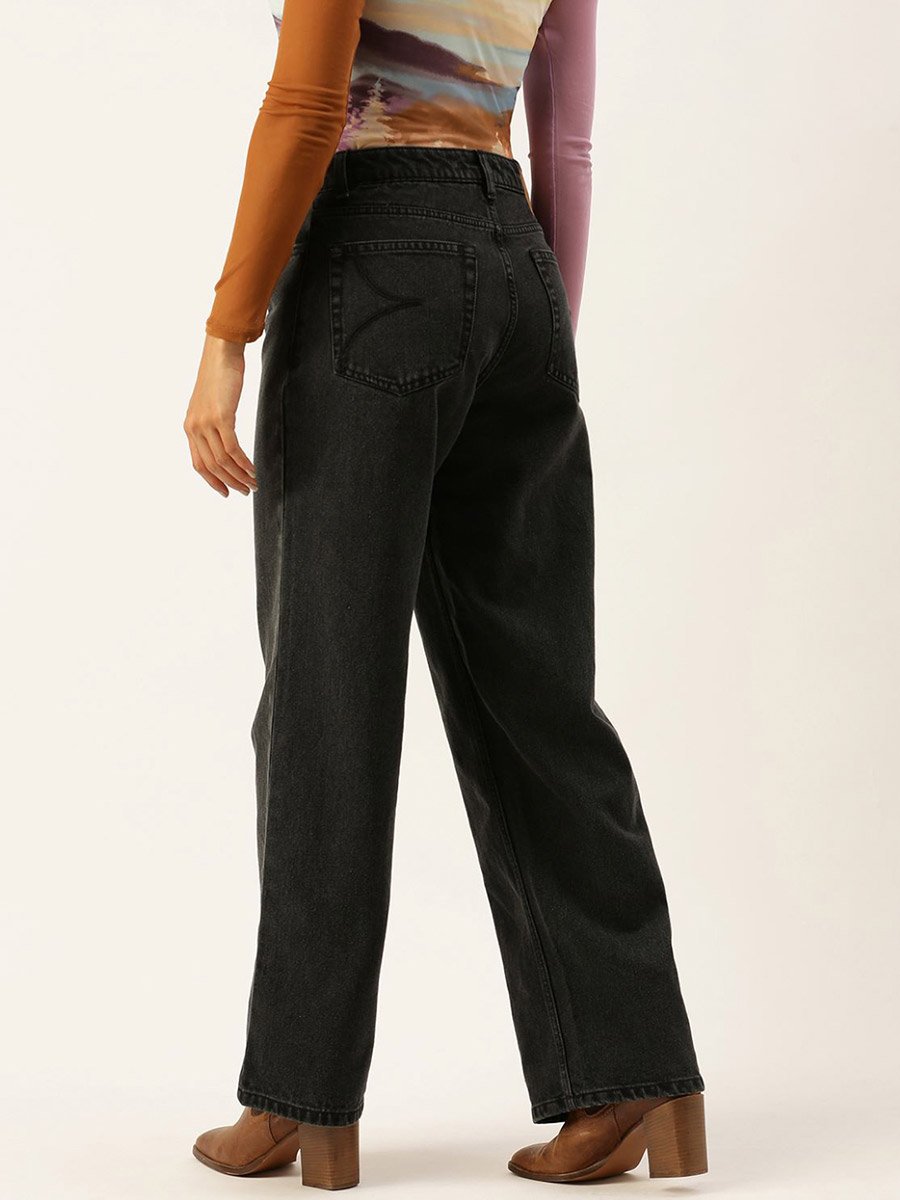 Women High Rise Relaxed Fit Jeans