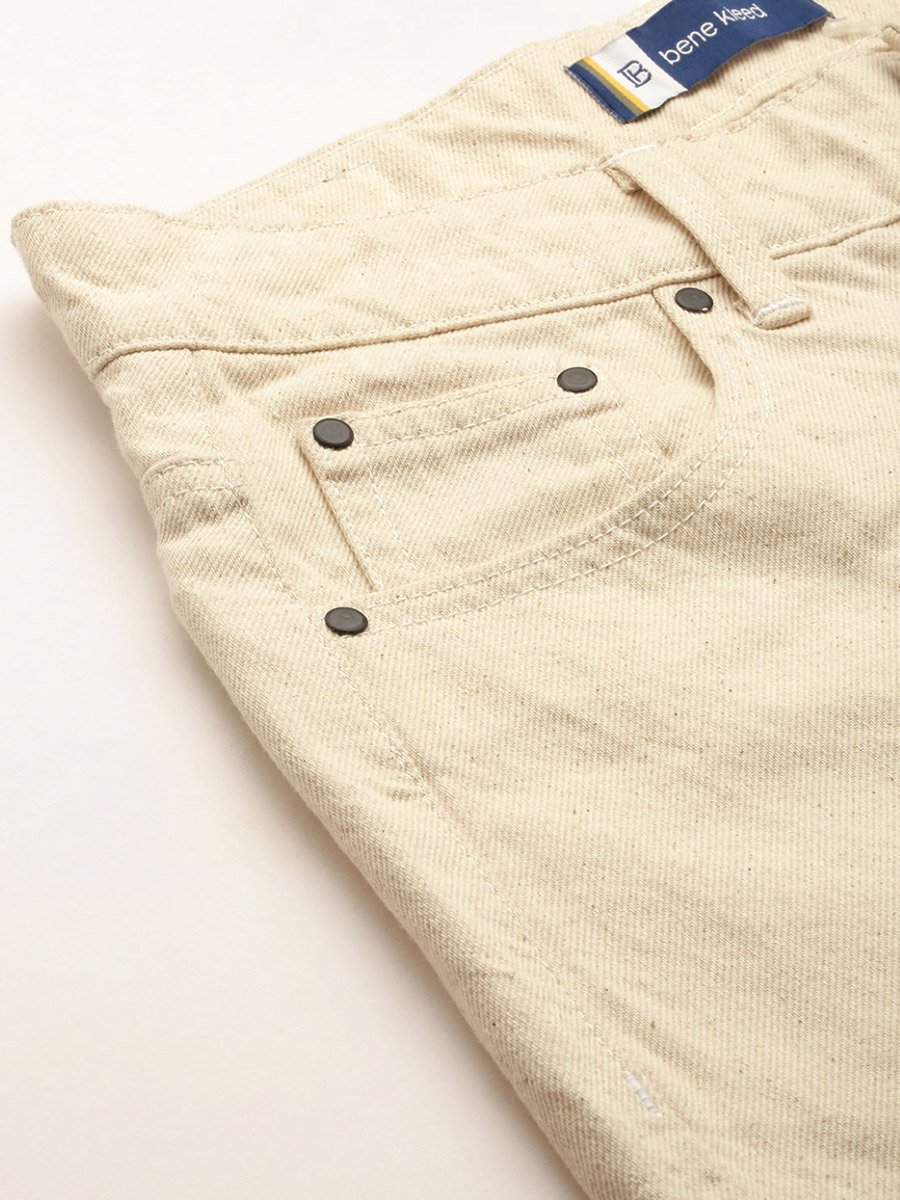 Women Mid Rise Relaxed Fit Cotton Jeans