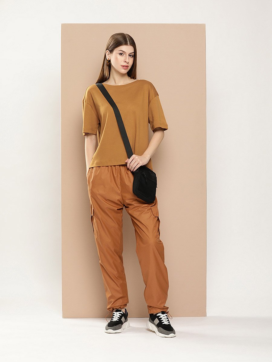 Women Relaxed Fit Cotton T-Shirt