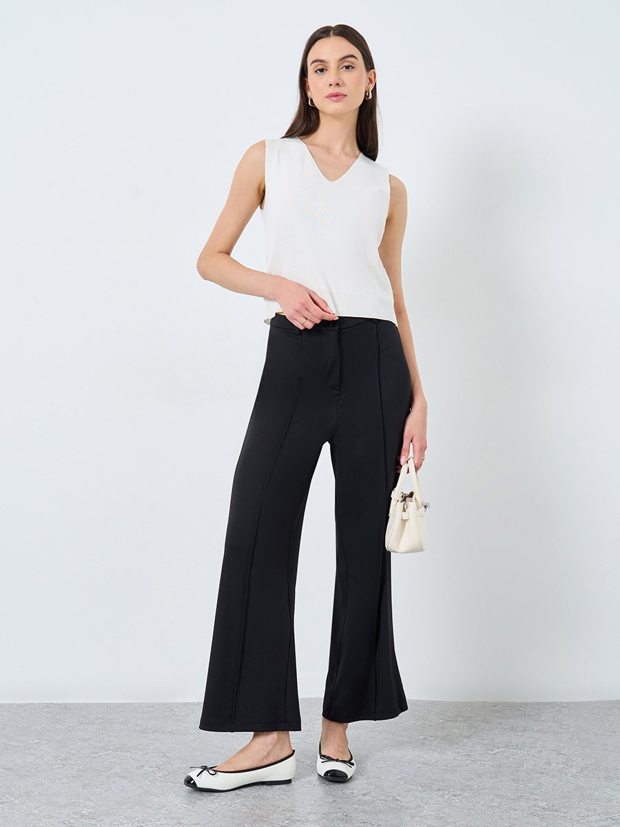 Women Elegant Sleeveless White Tank
