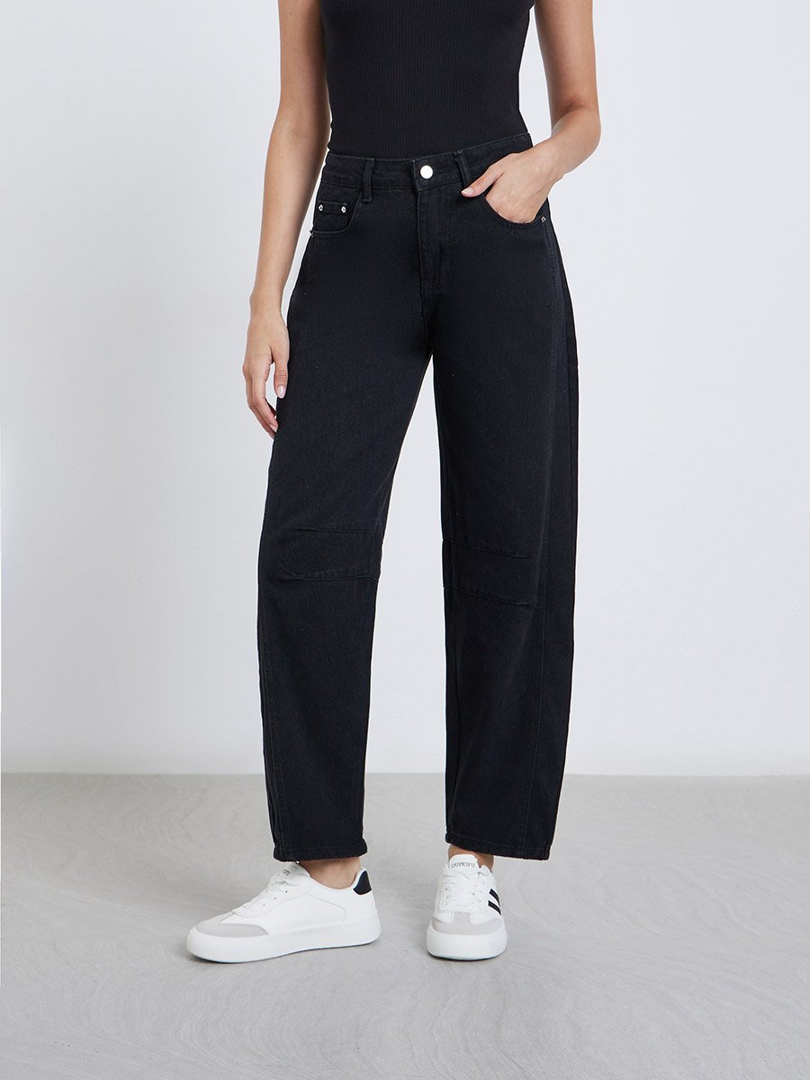High Rise Relaxed Fit Jeans