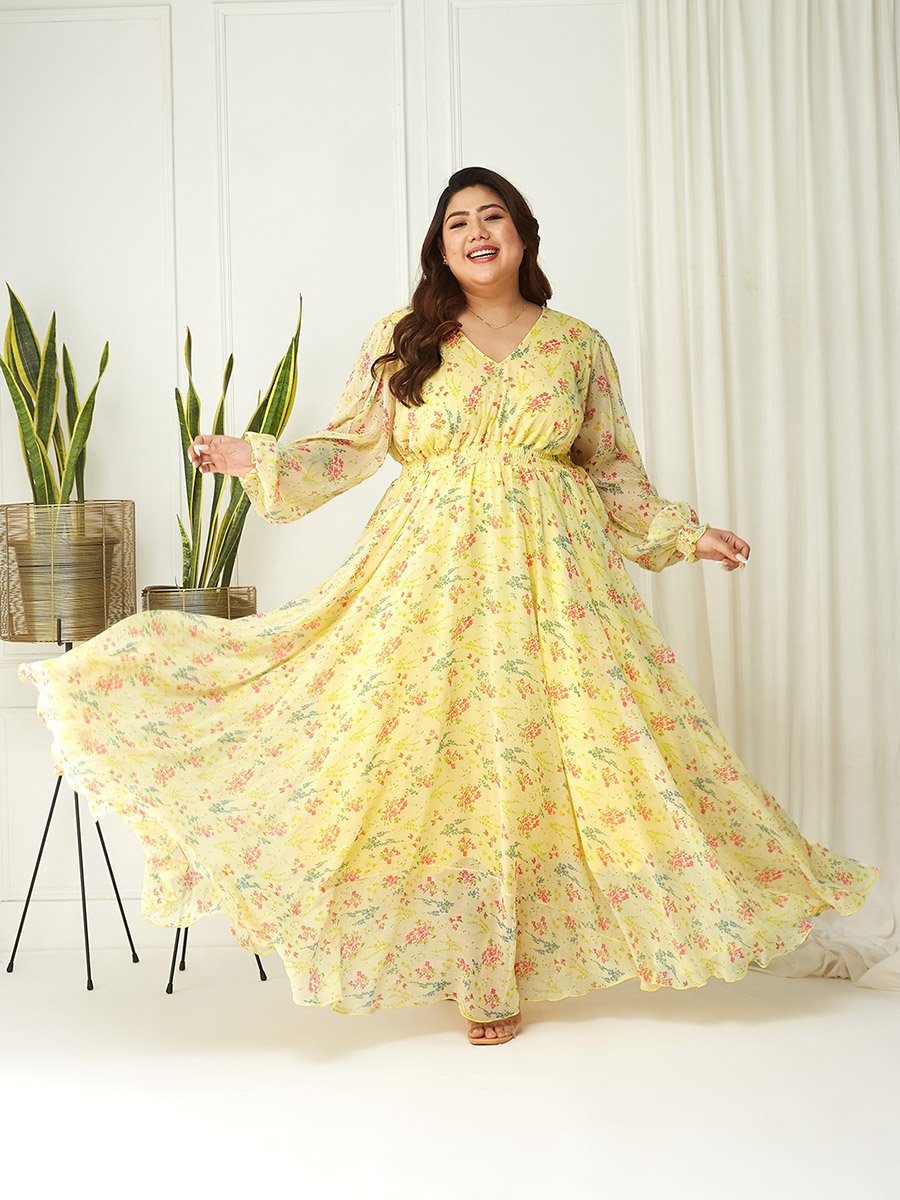 chinese dress ladies Pompom Maxi Dress  Ashley Stewart