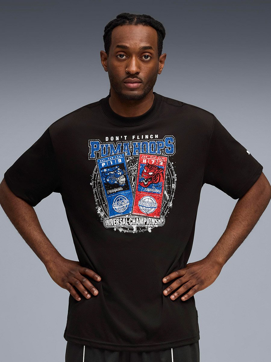 Hoopaverse Men Moisture-Wicking Basketball T-Shirt