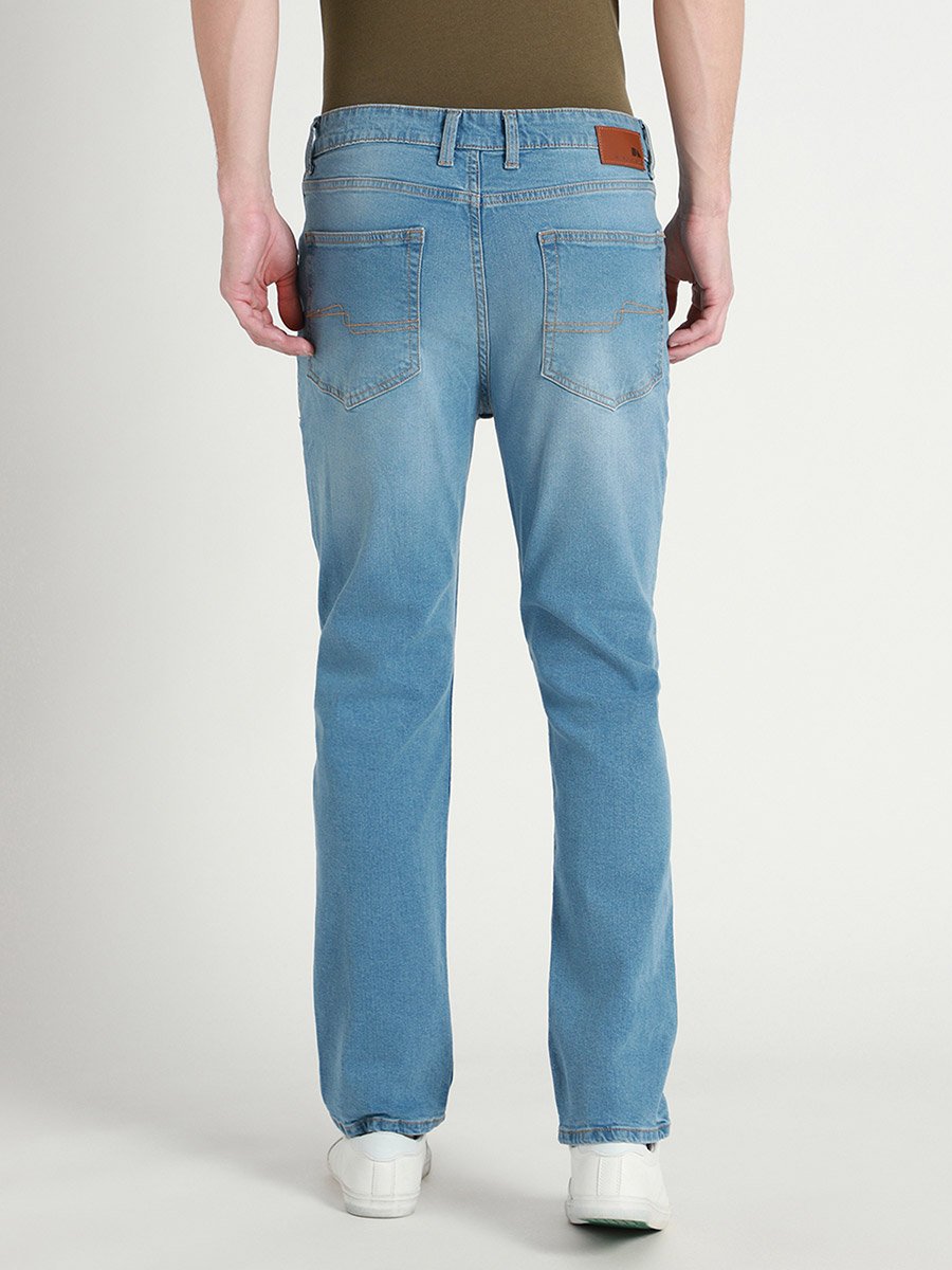 Men Mid Rise Cotton Stretchable Jeans