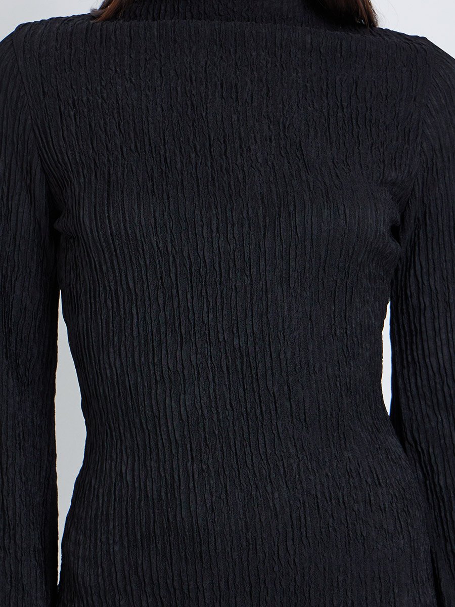 Women Solid Long Sleeve Bodycon Maxi Dress