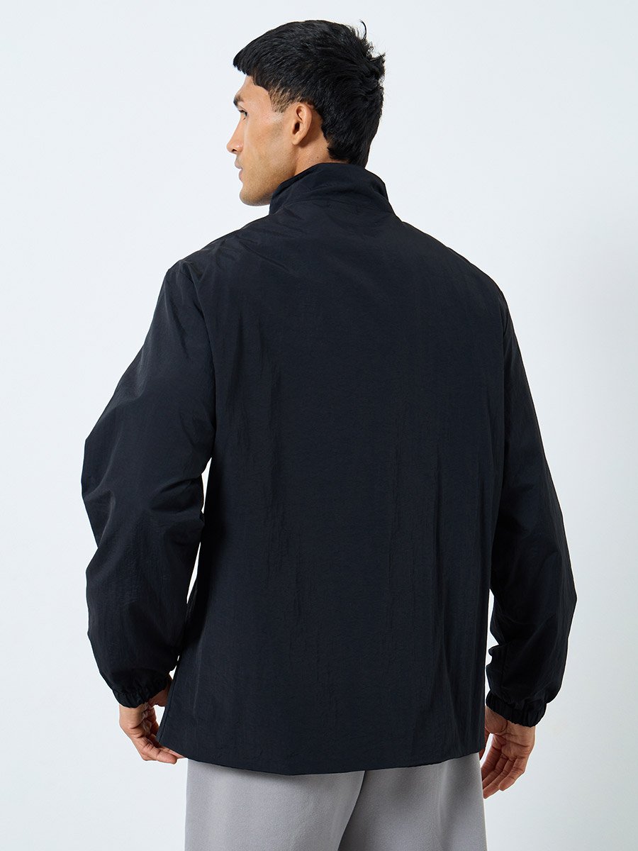 Men Oversized Lightweight Zip Up Jacket