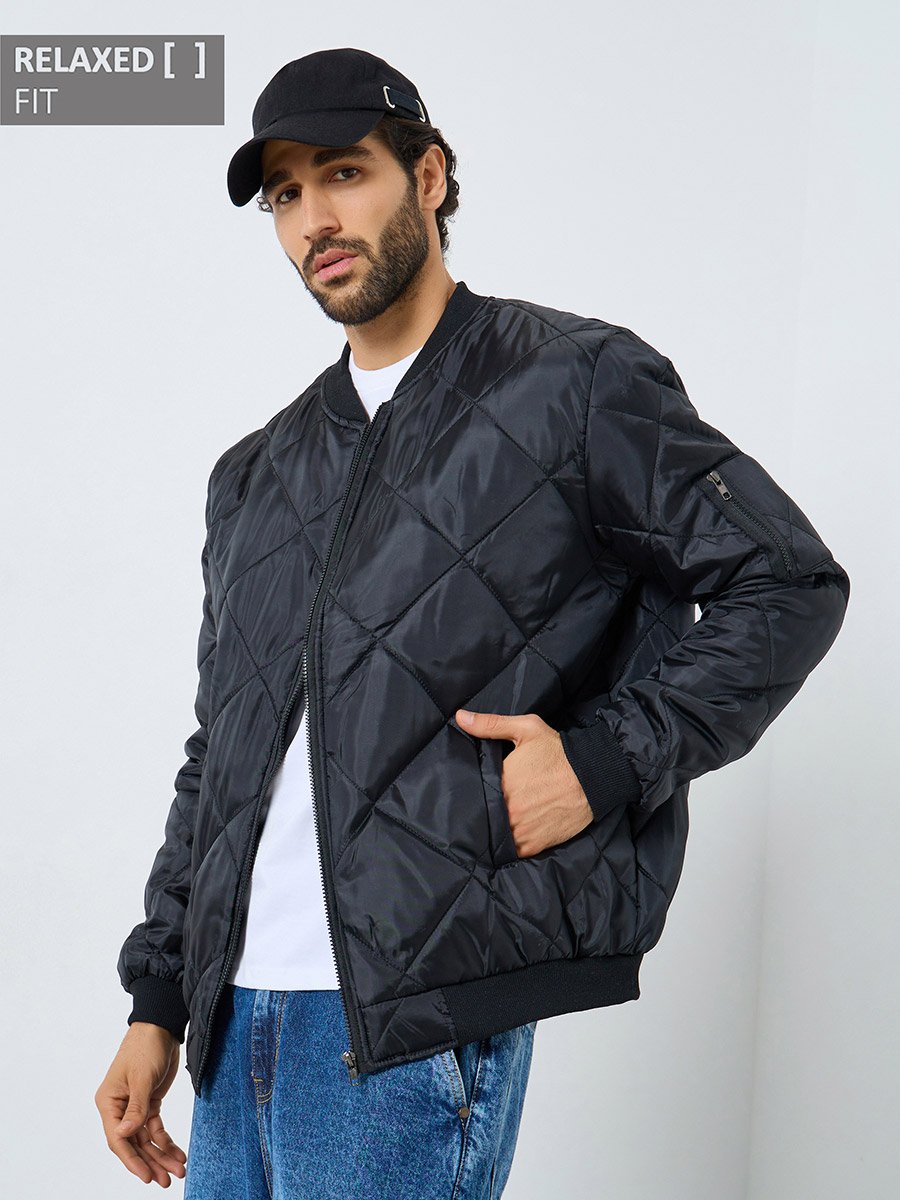 Men Relaxed Fit Lightweight Casual Jacket